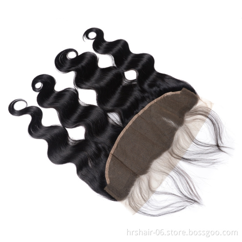 Remy hair extension factory wholesale high quality 100% raw unprocessed brazilian human hair weave bundles with lace frontal